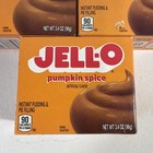 Jello Pumpkin Spice Pudding   Pie Filling  3 Boxes 
