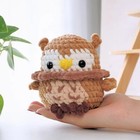 Adorable Owl Crochet  Handmade Crochet Amigurumi Toy Gift  Amigurumi Toy