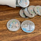2024 Bahamas 25 Cents Coin Commemorative 50th Anniversary Canada Mint Award