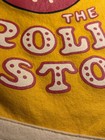 Rolling Stones Pennant - Red And Yellow - Oxford Pennant With Brass Rivets