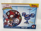 Toddler Marvel Spidey   Friends Drum Set 3 Drums 1 Cymbal 2 Sticks 1 Stand  30