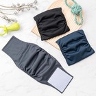 3 Reusable Dog Diapers Washable Male Belly Bands For Dogs  High Absorbing Male