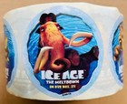New Vintage Roll Of 100  Ice Age The Meltdown Dvd Promo Stickers 5 Kinds  2006