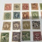 Sweden  Stamp Collection Used  Hinged  lot 15a  File 78 