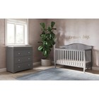 Convertible 4-in-1 Crib   Dresser Nursery Set Safe Durable Toddler Furniture New
