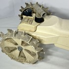 Vintage Nelson Cast Iron Lawn Sprinkler Yellow Garden Sprinkler Tractor