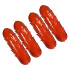 4 Pcs Artificial Food For Display Realistic Props Fake Fast Decoration