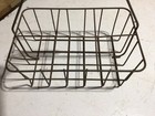 Vintage 6 Section 3 5    X 3 5    Metal Milk Bottle Carrier Holder With Handle