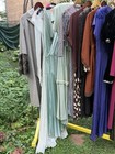 Antique Vtg 20s 30s 40s Clothing Lot 17 Pc Collection Silk  Velvet  Rayon As Is 