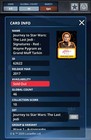 46c Grand Moff Tarkin Signature Red The Last Jedi 2017 Epic Star War Card Trader