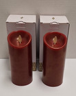 Luminara Real Flame Effect Candles Flameless 7 In  h  Set Of 2 - Ex  Cond 