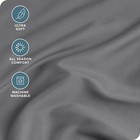 Bare Home 22  Deep Pocket Fitted Sheet - Premium 1800 Microfiber