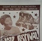 1955 Jazz Festival Original Movie Poster Linen Music Cult Basie Vaughn Ellington