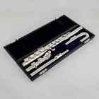 Pearl Flute Pfa-201u Alto Flute G Tune 16 Closed Hole Keys Sliver Plated W case