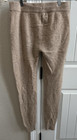Quince Women s 100  Cashmere Joggers Sz Xs Tan Soft Cozy Drawstring Pockets