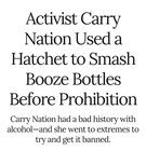 Antique Historic Carrie Nation s Hatchet