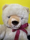 Vintage Eden Toys Plush Bear Tan Brown Teddy Bow Stuffed Animal Toy Lovey 15 