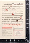 1946 Metropolitan Life Insurance Co War Against Tuberculosis Vintage Print Ad