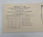 1930 Dinner Menu Atlantic Transport Line Steam Ship Minnewaska With Log Ephemera