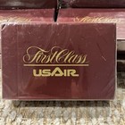 Set Of 12 Usair Airlines First Class Playing Cards Vintage New Sealed Us Air
