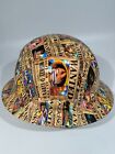 New Full Brim Hard Hat Custom Hydro Dipped Monkey D Luffy One Piece Anime