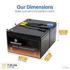 Rbc6 For Apc Ups Computer Power Backup System Complete Replacement Battery Kit