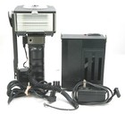Metz 60 Ct-4 Kit W  Battery Holder  Charger  Cord  Bracket   Sync  Tested  Read 