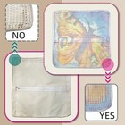 Diy Rug Making Craft Kit With Acrylic Yarn Latch Hook Needle Non Slip Canvas