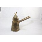 Vintage Brass Turkish Coffee Set- 8 Pieces