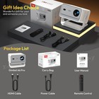 4k Fhd Led Projector Native 1080p Bluetooth Wifi 5g Beamer Home Theater 650ansi