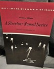 A Streetcar Named Desire Program Milwaukee Repertory Theater Tennessee Williams 