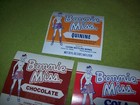 Lot Of 5 Vintage Bonnie Miss Soda Label Cicero Il Quinine Cola Diet Saccharin