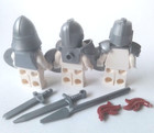 Lego Castle Weapons Armor Helmets Swords Shields Knights Dark Red 10305 31168