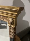 Monumental 19th20th C  American Neoclassical Federal Giltwood Carved Pier Mirror