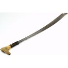 Late 19th - Early 20th C  Indonesian Mandau Parang Ihlang Sword   Borneo Dayak