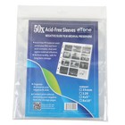 30pcs Acid Free 120 Archival Storage Filing Pages Sheets B w Film Negative Slide