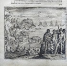 Strait Of Magellan People Patagonia   Gottfried New World America   1655