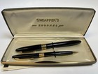 Vintage Sheaffer   s Snorkel Pen   Pencil Set 14kt Gold Nib In Good Condition 