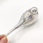 Hand Blown Glass Bird Ornament - Mercury Style 4 5  - Art Glass Decor