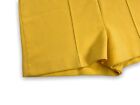 Vintage Mcm Yellow Shorts Mod Gogo 70s 60s Size 11 12