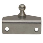 Attwood Boat Gas Shock Mount   10mm Ball 2 X 1 1 8 Inch Polished