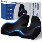 Benazcap Ergonomic Memory Foam Seat Cushion For Office  Gaming Chair    Car  Pre