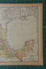Mexico Vintage Original 1894 Rand Mcnally World Atlas Map Lot