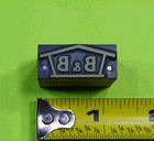 Vtg B   B House Bed And Breakfast Letterpress Print Type Ornament Cut Block
