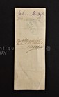 1880 Antique First National Bank Check Brooklyn Ny Revenue Stamp Thompson Tyler