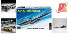 Sr-71 Blackbird Model Kit Plastic 66 Pieces 1 72 Scale Military Airplane