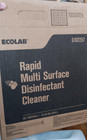 Ecolab Rapid Multi Surface Disinfectant Cleaner 6102257 2 5gal 