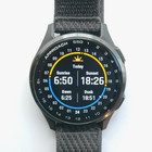 Garmin Approach S50 Gps Golf Smartwatch Slate W  Black Nylon Band 010-03010-00