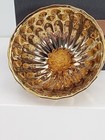 2 Golden Lotus Tenmoku Tea Cup With Lotus  5 Oz Jianzhan Ceramic Teacup 
