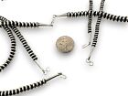 Navajo Pearls Sterling Silver Rondelles Saucer Flat Bead Necklace 5mm 30  60530